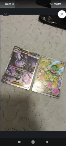 Carta pokémon chandelure