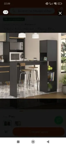 Bancada de cozinha