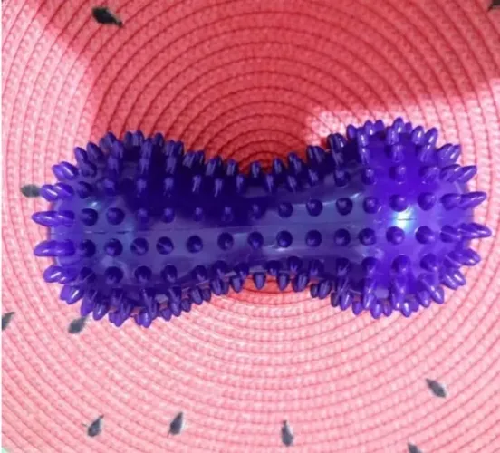 Bola De Amendoim Em PVC Dura Para yoga/Exercícios/Massagem/handball/fitness /