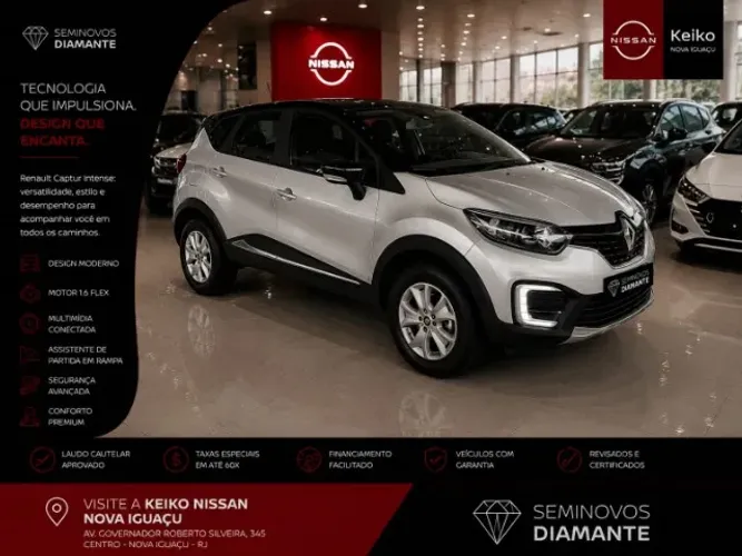 Renault Captur Life 1.6 16V Flex 5P Aut. 2021