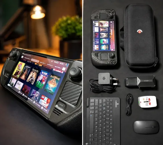 Steam Deck OLED 512GB - Seminovo - Equipado