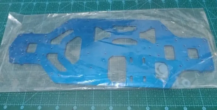 Chassi Team Associated Nitro TC3. Ntc3. 1/10 Aliviado novo