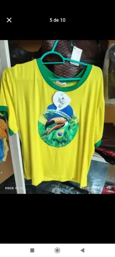 Blusa do Brasil feminina GG