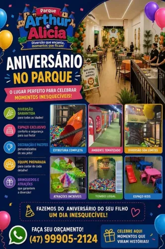 Festa de aniversário do seu filho