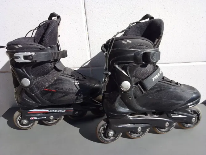 Patins Traxart roller inline em ótimo estado 