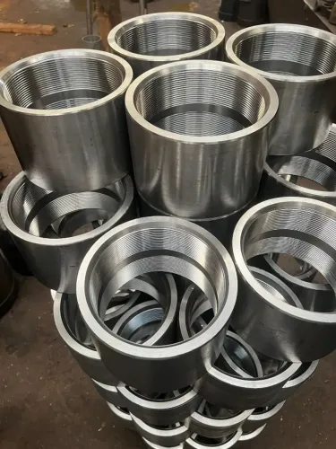 LUVA PRETA AÇO CARBONO BSP/NPT 2"