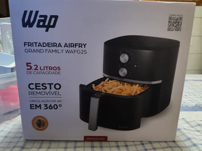 Fritadeira elétrica 5 litros nova