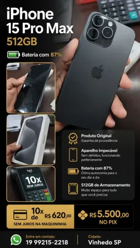 iPhone 15 Pro Max 512gb