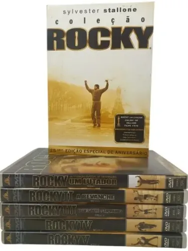 BOX ROCKY COLEÇÃO EDIÇÃO ESPECIAL DE ANIVERSARIO 
