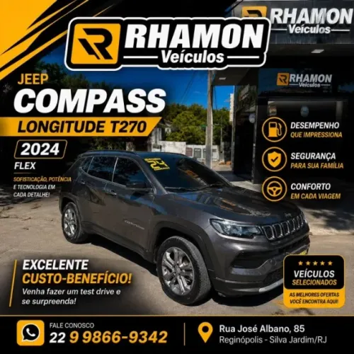Jeep Compass Long. T270 1.3 TB 4X2 Flex AUT 2024