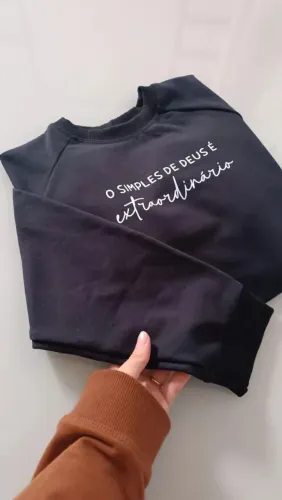 Moletom feminino cristão