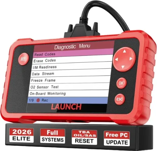 Scanner Automotivo Launch Crp123 V2.0 Plus Sistema Completo 3 Reset