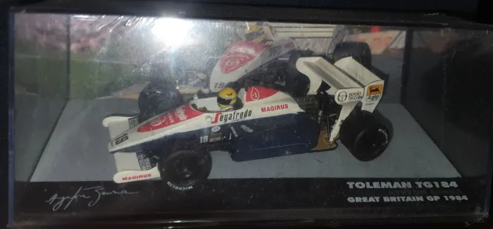 Toleman TG184 - Ayrton Senna (Lendas Brasileiras do Automobilismo- Eaglemoss)