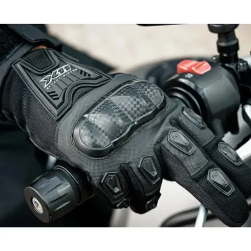 Luva X11 Blackout 2 Proteção Motoqueiro Moto Motociclista