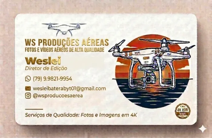 Fotos e vídeos Aéreo.