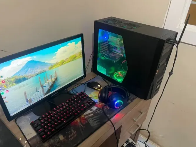 computador gamer completo i5 3.0gHz, 16gb Ram, gt 1030 2 gb, ssd 240gb
