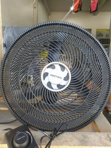 Ventilador de Parede 50Cm 127V Novos New Ventisol 
