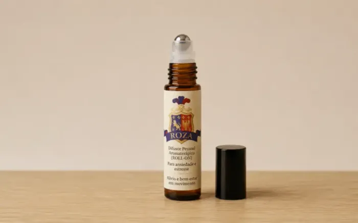 Roll-On Aromaterápico Natural Para Ansiedade e Estresse