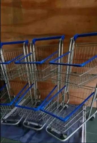 Carrinho de Compras Premium Duplo 90L