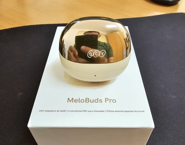 QCY MeloBuds Pro - Som Premium, Tecnologia e Conforto em um Só Fone!