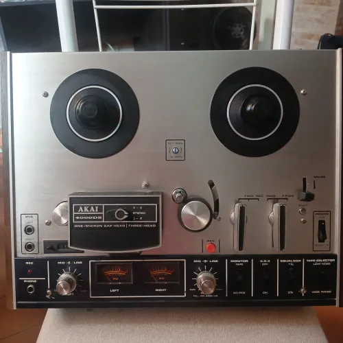 Gravador de Rolo Akai 4000DS - somente retirada, não envio!