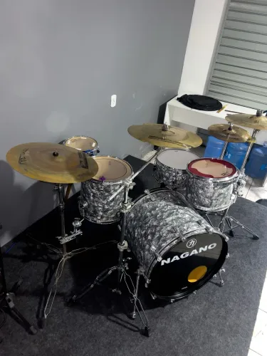 Bateria Acústica Nagano Completa