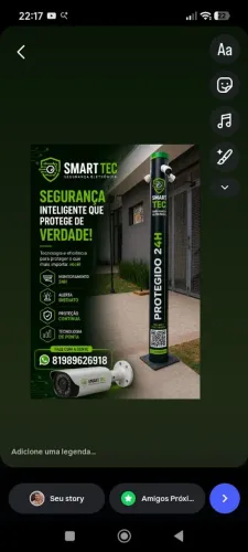 Cameras de segurança instalação e manutenção