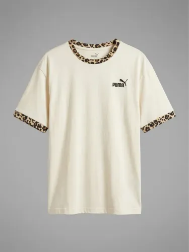 camiseta puma essential graphic animal feminina