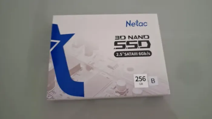 SSD NETAC 256GB - NOVO