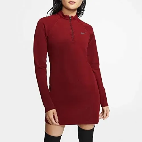 Vestido feminino Nike esportivo de manga comprida