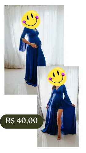 Roupas para ensaio gestante