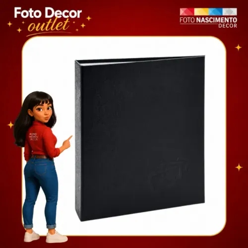 Álbum de Fotos - Cor Preta