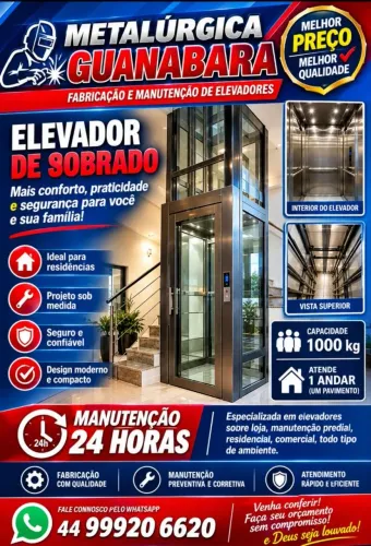 fabricação e manutenção de elevadores