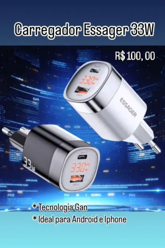 Carregador 33W Essager