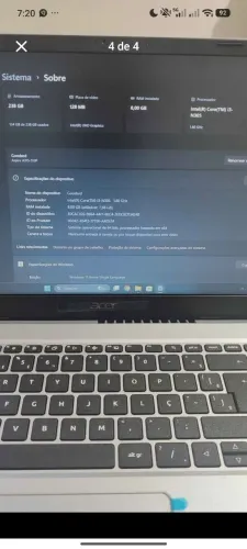 Notebook Acer aspire 3 15