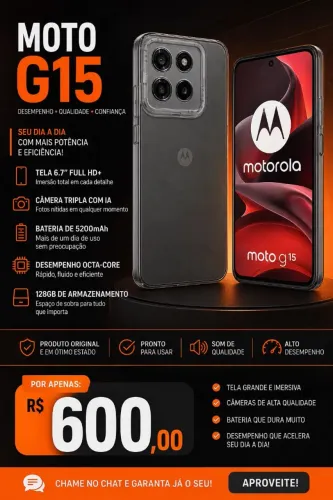 MOTO G15 256GB 8 GB RAM