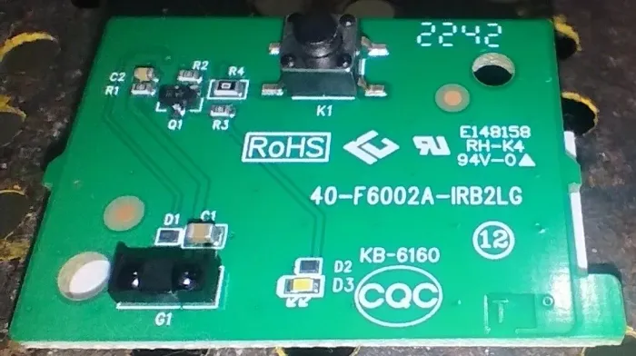 Placa função sensor tv 43R6500