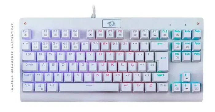 Keycaps ABNT2 Branco