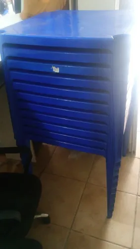 Mesa de plástico jogos 4 cadeira