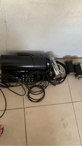 Vendo suspensão ar, esse preço para ir rápido, falta só as bolsa dianteira