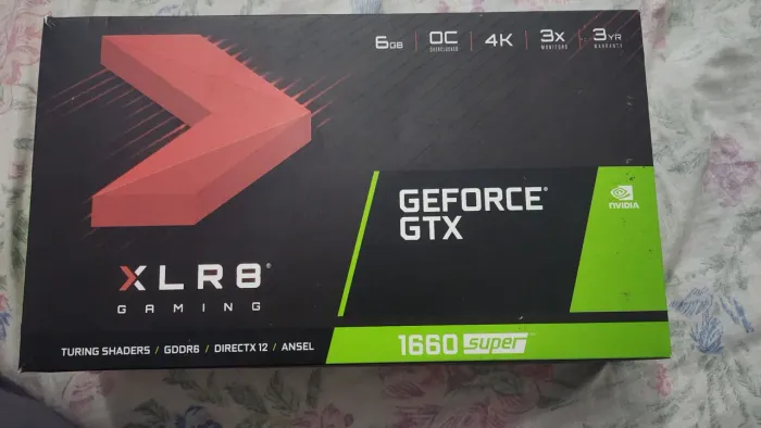 Placa de vídeo GTX 1660 SUPER