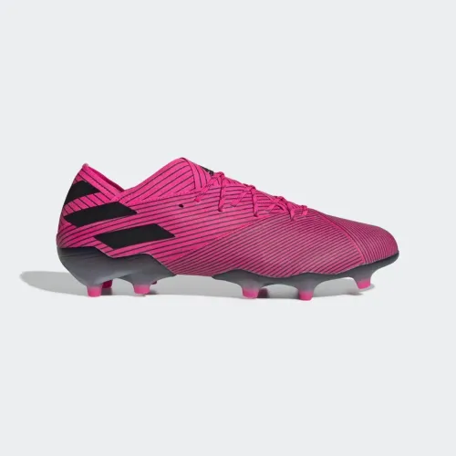 Chuteira ORIGINAL adidas nemeziz 19.1 fg profissional - rosa e preto (39)