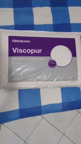 Travesseiro da NASA Ortobom Viscopur NOVO