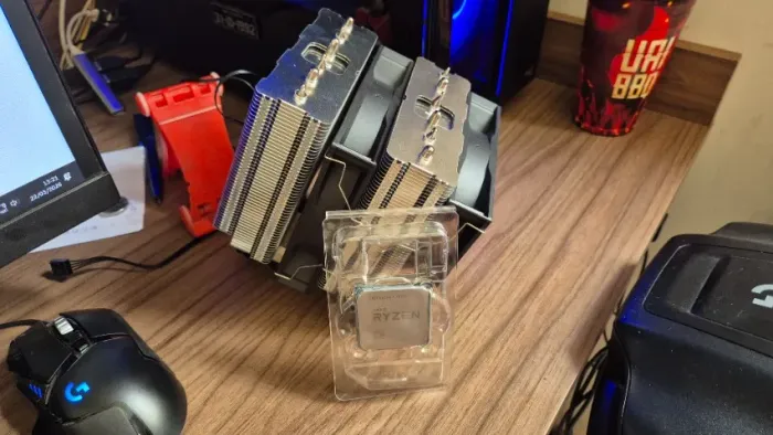 Processador Amd Ryzen 7 3700x + Cooler Gammaxx Ag620 - Argb