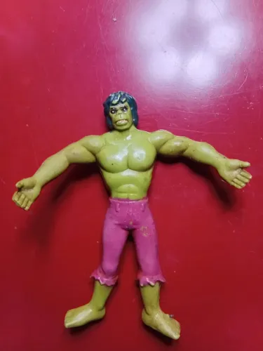 Boneco Hulk Bendable - Brastaifa - 1978 - LOTE 1