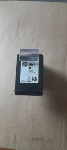 Cartucho HP 667 preto