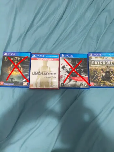 Jogo de ps4 troca