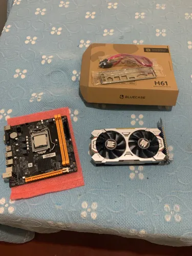 PLACA MÃE h61 mas GTX 750 ti mas i5 2400