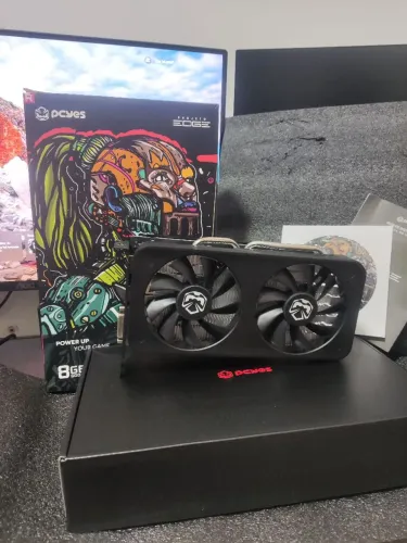 Placa de Vídeo PCYES Radeon RX 570 8GB GDDR5 256-bit Caixa Original - Testada