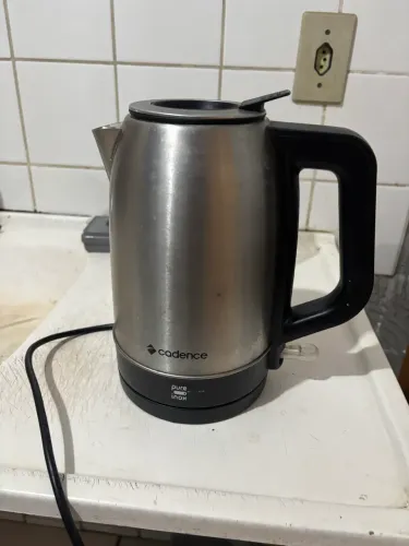 Chaleira elétrica Cadence inox